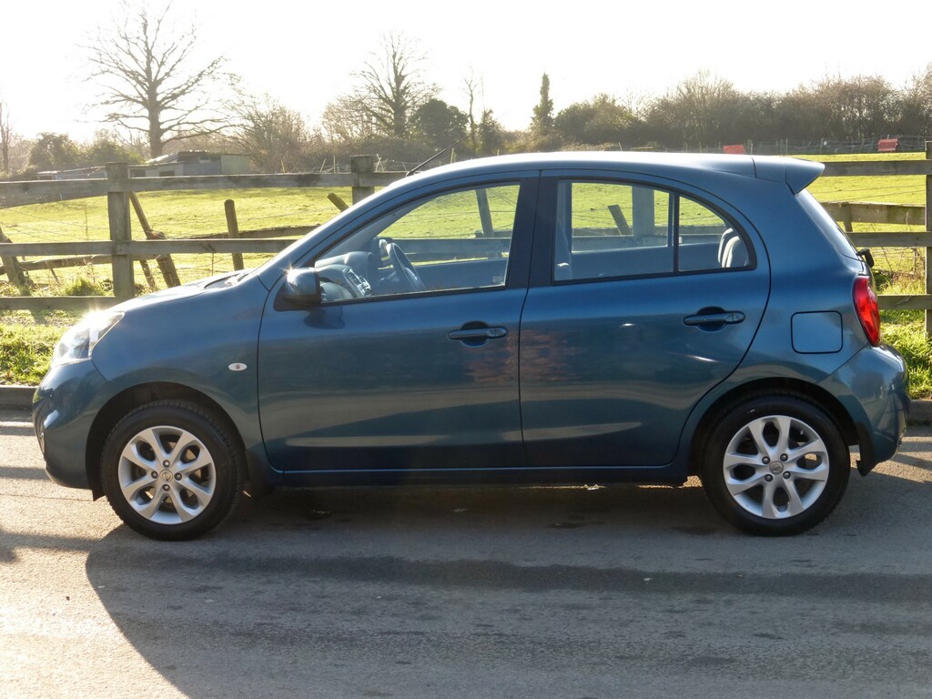 Nissan Micra Hatchback BK65ZFS Blue #4