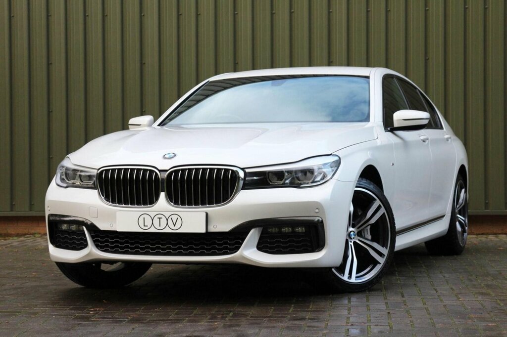 BMW 7 Series 3.0 730D M Sport Xdrive Euro 6 Ss SB19EOK White #3