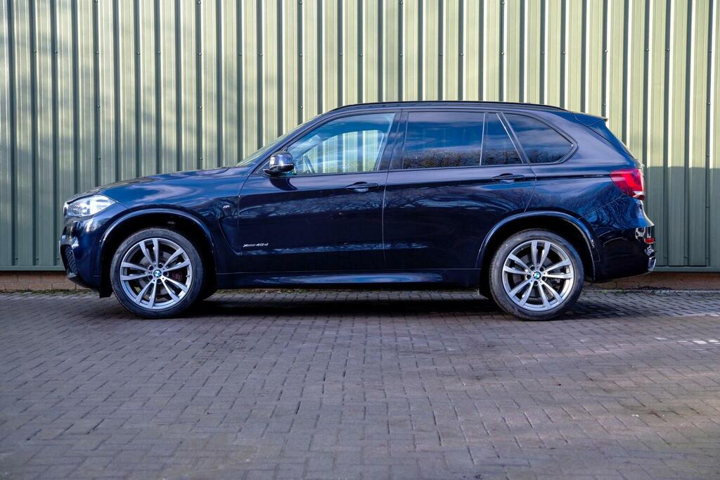 BMW X5 3.0 40D M Sport Xdrive Euro 6 Ss RV68AVK Black #4