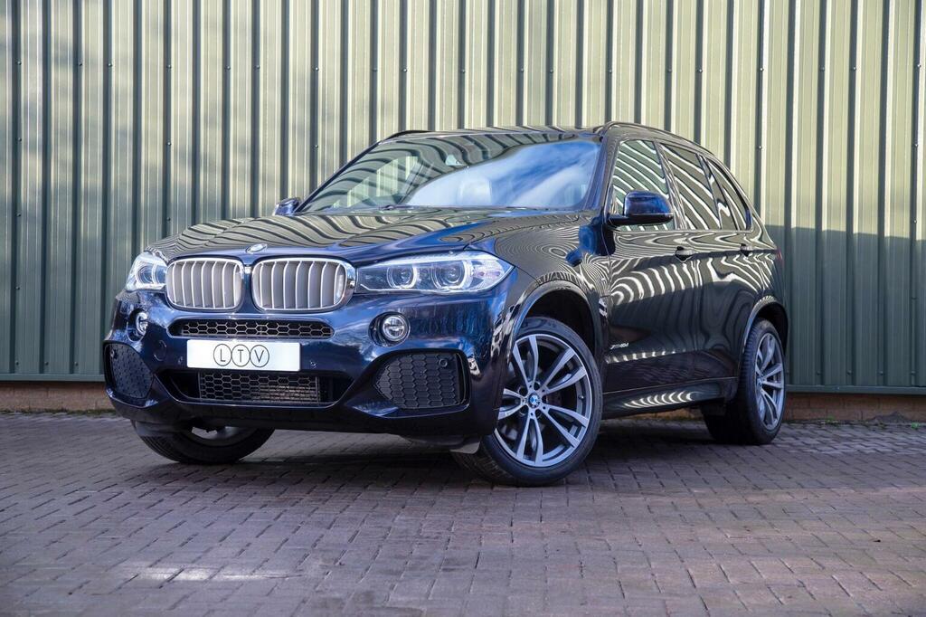BMW X5 3.0 40D M Sport Xdrive Euro 6 Ss RV68AVK Black #3