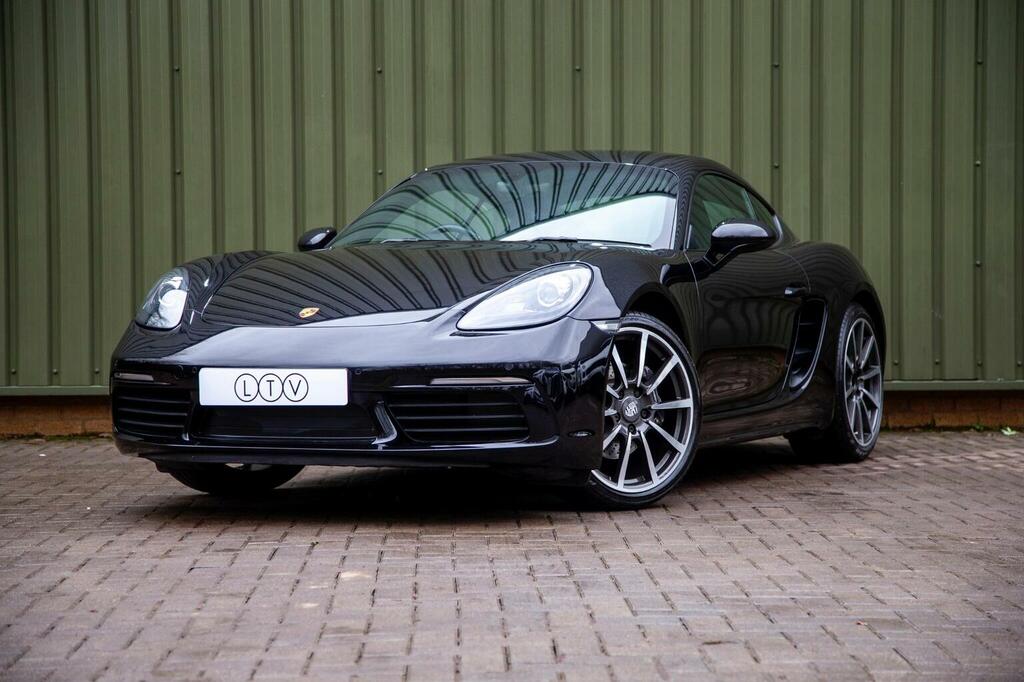 Porsche 718 Cayman 2.0T Pdk Euro 6 Ss Black #3