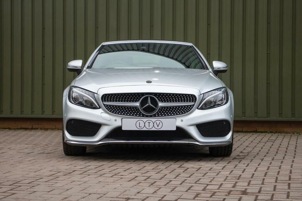 Mercedes-Benz C Class 2.0 C200 Amg Line Premium Plus Cabriolet G-troni KR66BNO Silver #2