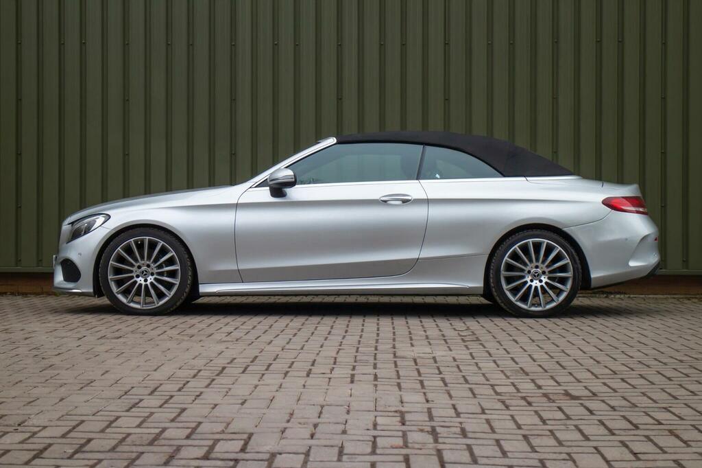 Mercedes-Benz C Class 2.0 C200 Amg Line Premium Plus Cabriolet G-troni KR66BNO Silver #3