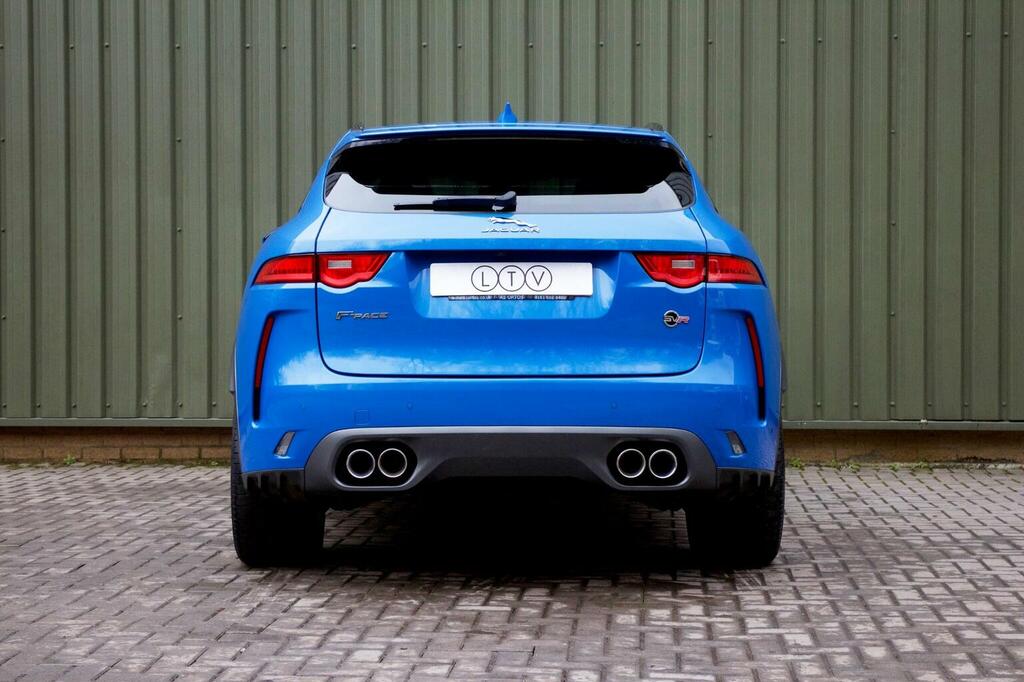 Jaguar F-Pace 5.0 V8 Svr Quickshift Awd Euro 6 Ss BV19MXG Blue #6