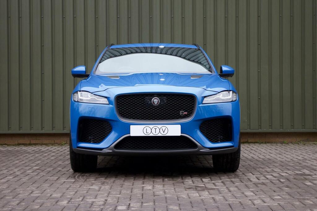 Jaguar F-Pace 5.0 V8 Svr Quickshift Awd Euro 6 Ss BV19MXG Blue #2