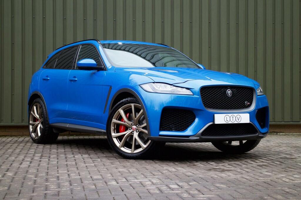 Jaguar F-Pace 5.0 V8 Svr Quickshift Awd Euro 6 Ss Blue