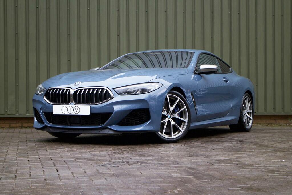 BMW 8 Series 4.4 M850i V8 Steptronic Xdrive Euro 6 Ss YL68DPE Blue #3