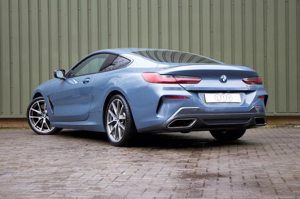 BMW 8 Series 4.4 M850i V8 Steptronic Xdrive Euro 6 Ss YL68DPE Blue #5