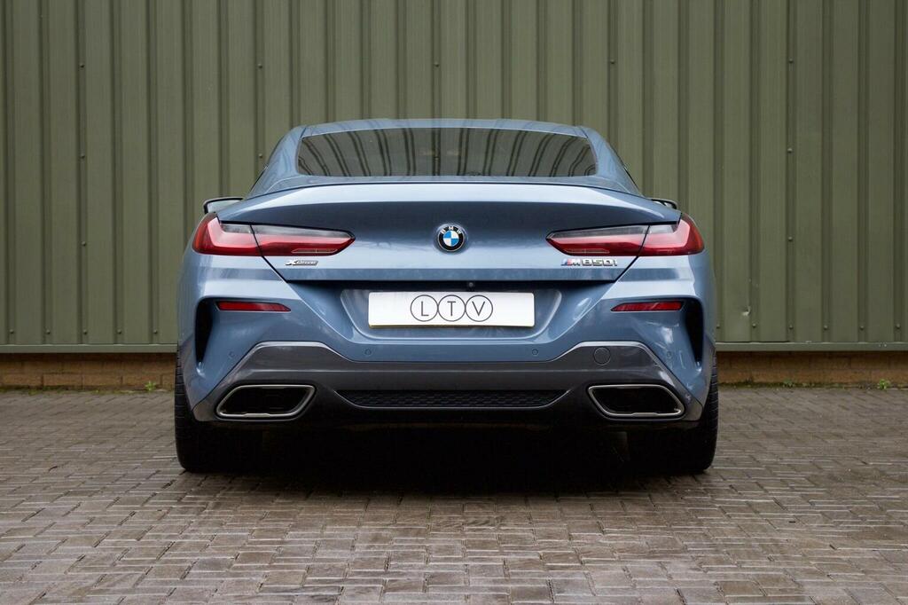 BMW 8 Series 4.4 M850i V8 Steptronic Xdrive Euro 6 Ss YL68DPE Blue #6