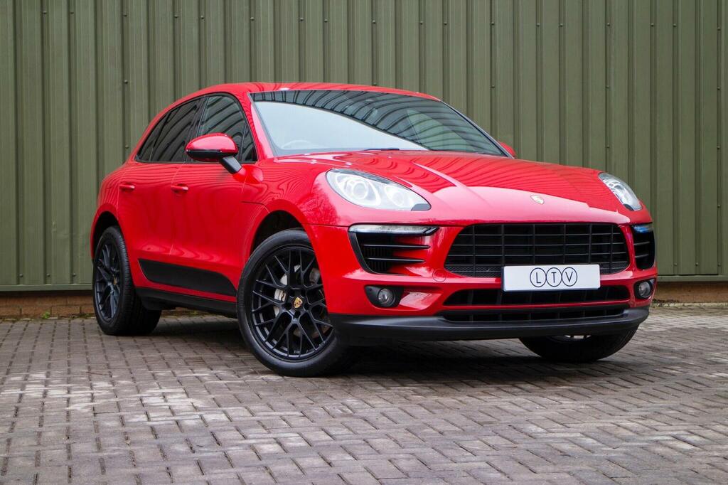 Porsche Macan 3.0 V6 S Pdk 4Wd Euro 6 Ss Red