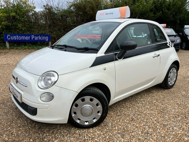 Fiat 500 1.2 Pop Hatchback Euro 5 S S White
