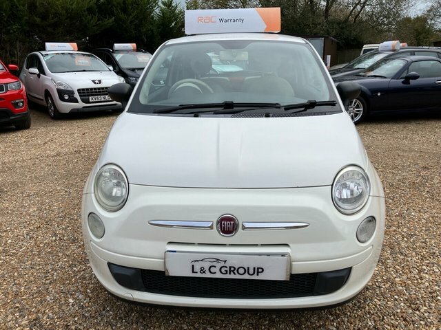 Fiat 500 1.2 Pop Hatchback Euro 5 S S WR59LUJ White #4