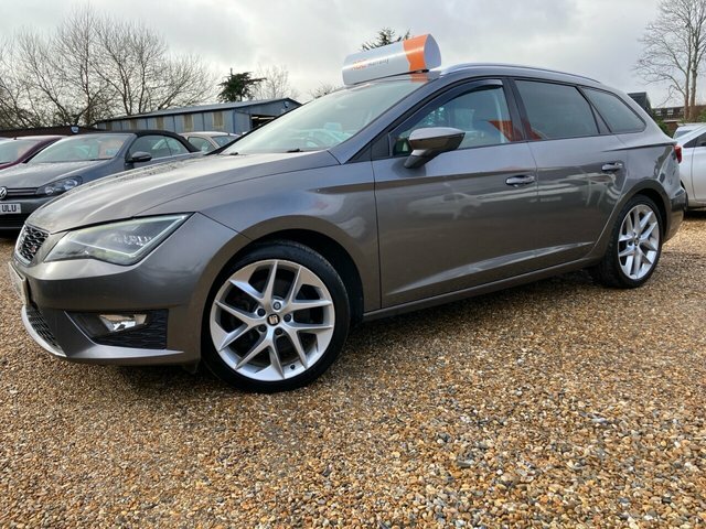 Seat Leon 2.0 Tdi 184 Fr Sport Tourer Dsg Euro XX07SAY Grey #4