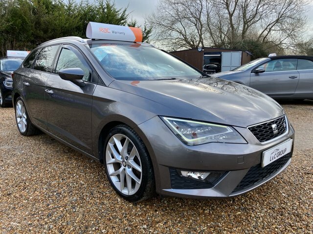 Seat Leon 2.0 Tdi 184 Fr Sport Tourer Dsg Euro XX07SAY Grey #2