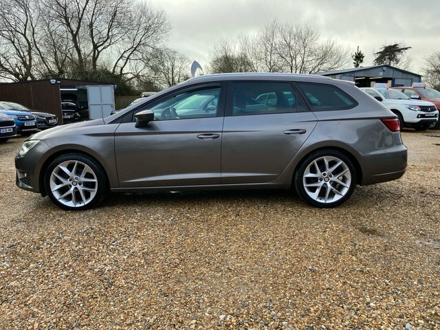 Seat Leon 2.0 Tdi 184 Fr Sport Tourer Dsg Euro XX07SAY Grey #6