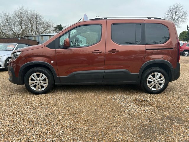 Peugeot Rifter 1.5 Bluehdi Allure Mpv Euro 6 YH70KFV Brown #6