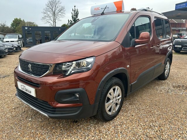 Peugeot Rifter 1.5 Bluehdi Allure Mpv Euro 6 YH70KFV Brown #4