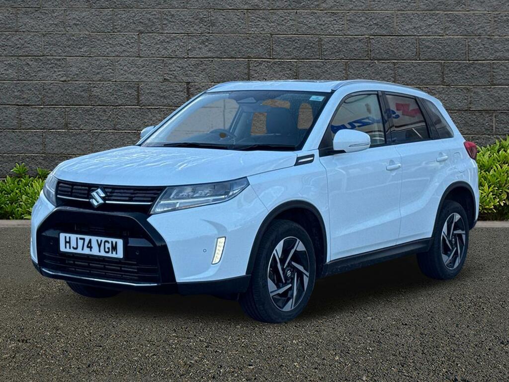 Suzuki Vitara 1.4 Boosterjet Mhev Ultra Suv Hybrid Ma HJ74YGM White #3