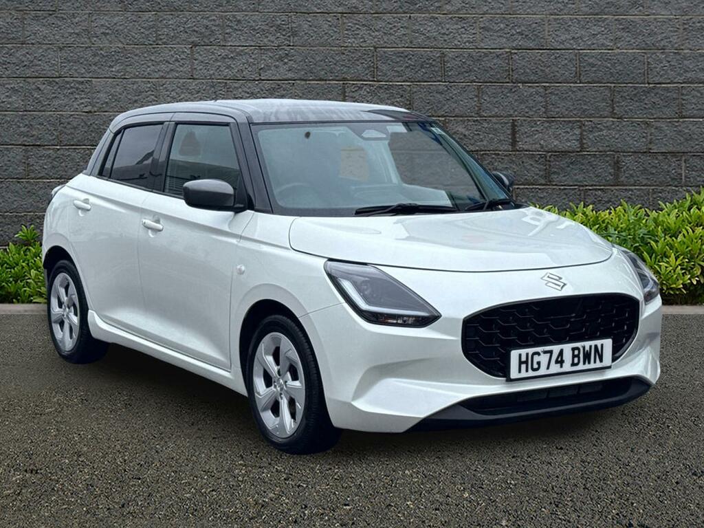 Suzuki Swift 1.2 Mhev Motion Hatchback Hybrid Cvt Eu White