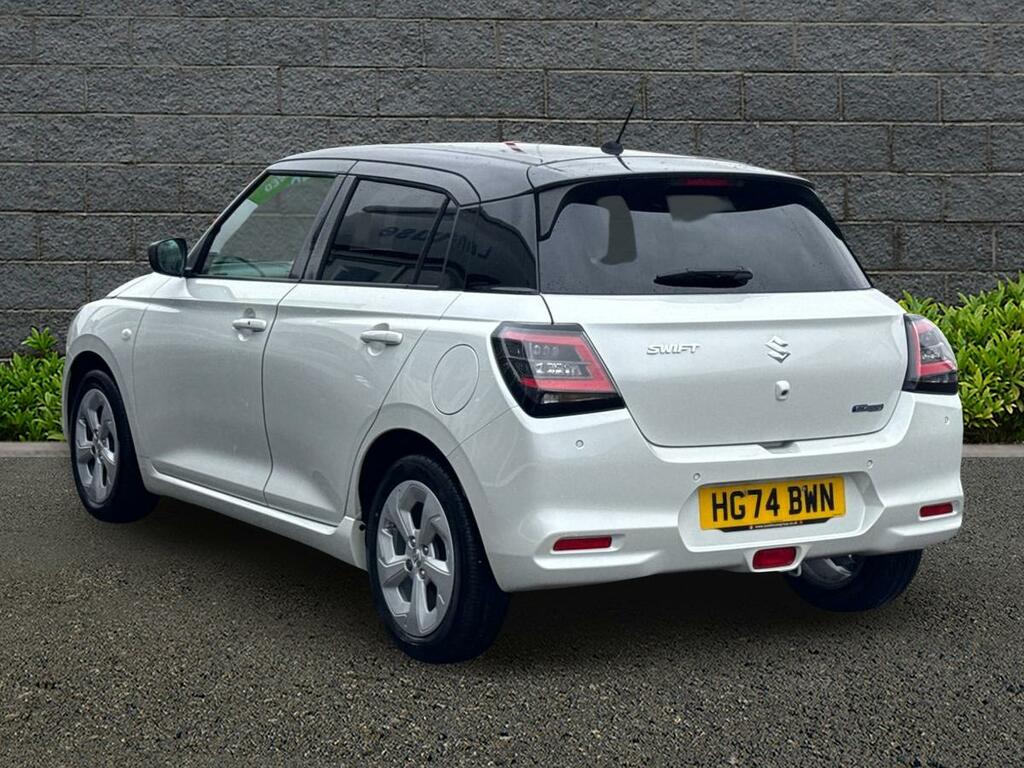 Suzuki Swift 1.2 Mhev Motion Hatchback Hybrid Cvt Eu HG74BWN White #5