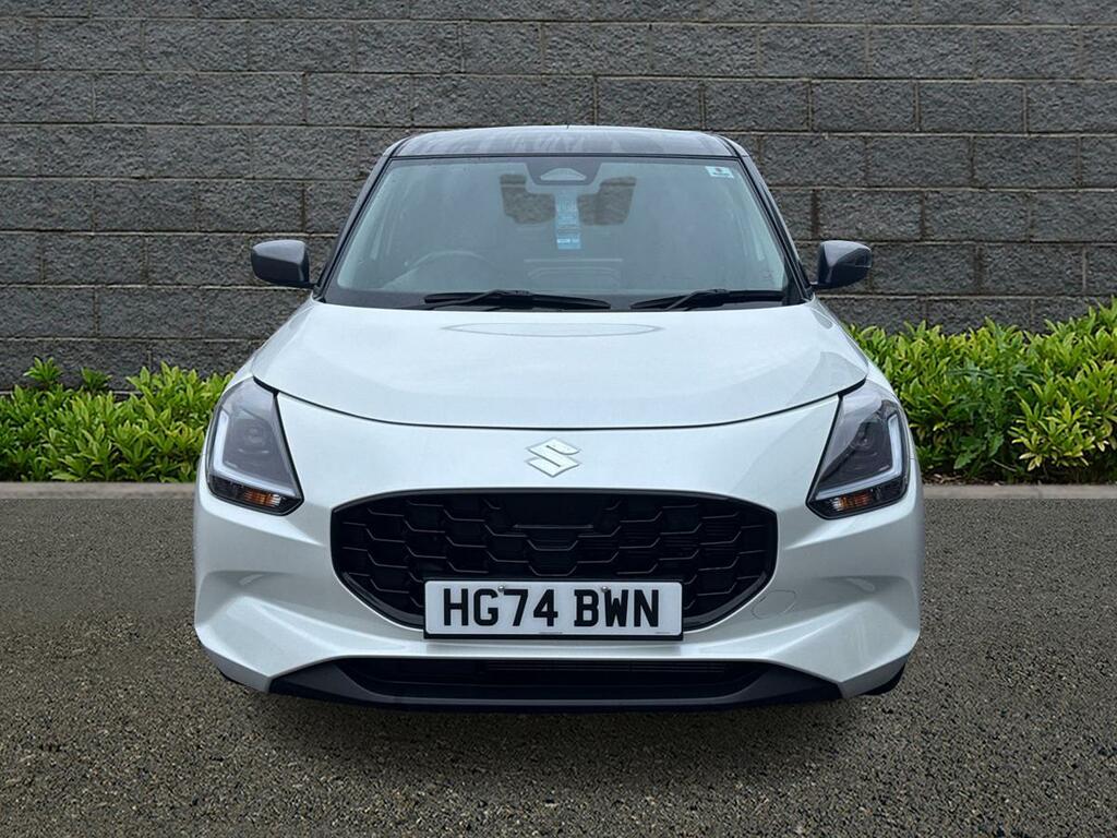 Suzuki Swift 1.2 Mhev Motion Hatchback Hybrid Cvt Eu HG74BWN White #2