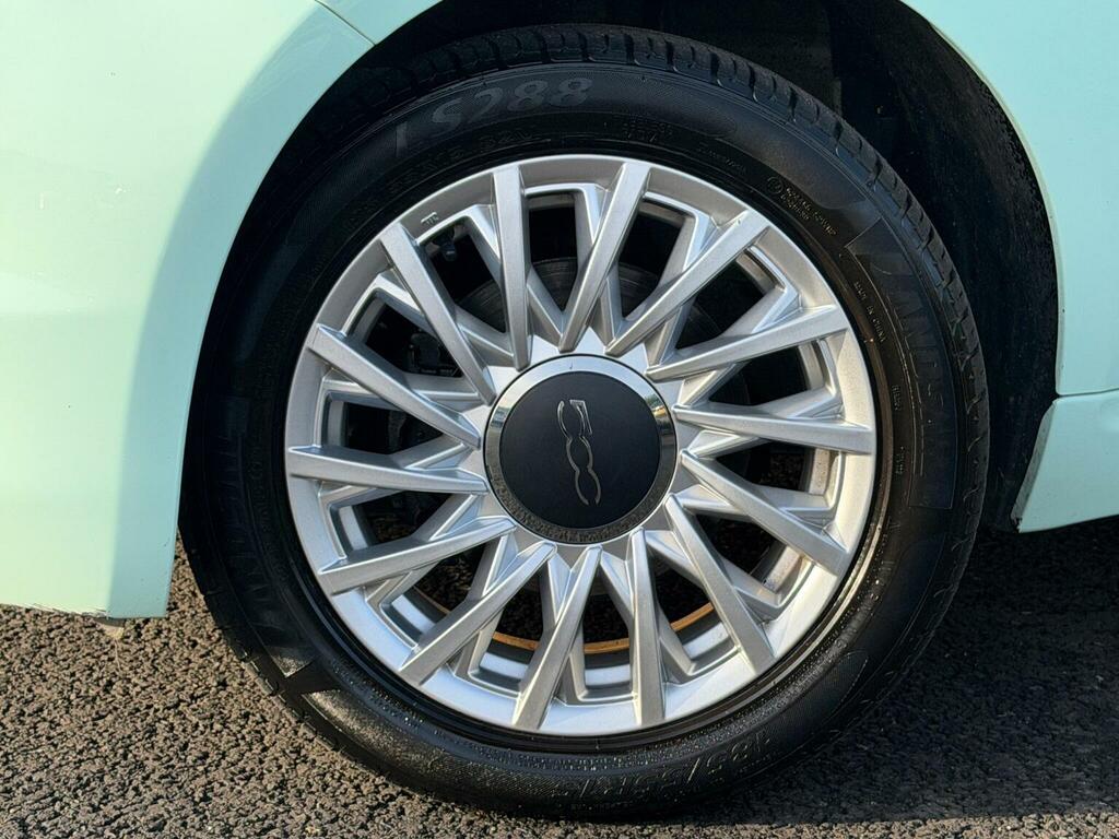 Fiat 500 Hatchback 1.2 Lounge Euro 6 Ss 201818 PK18UZN Green #3