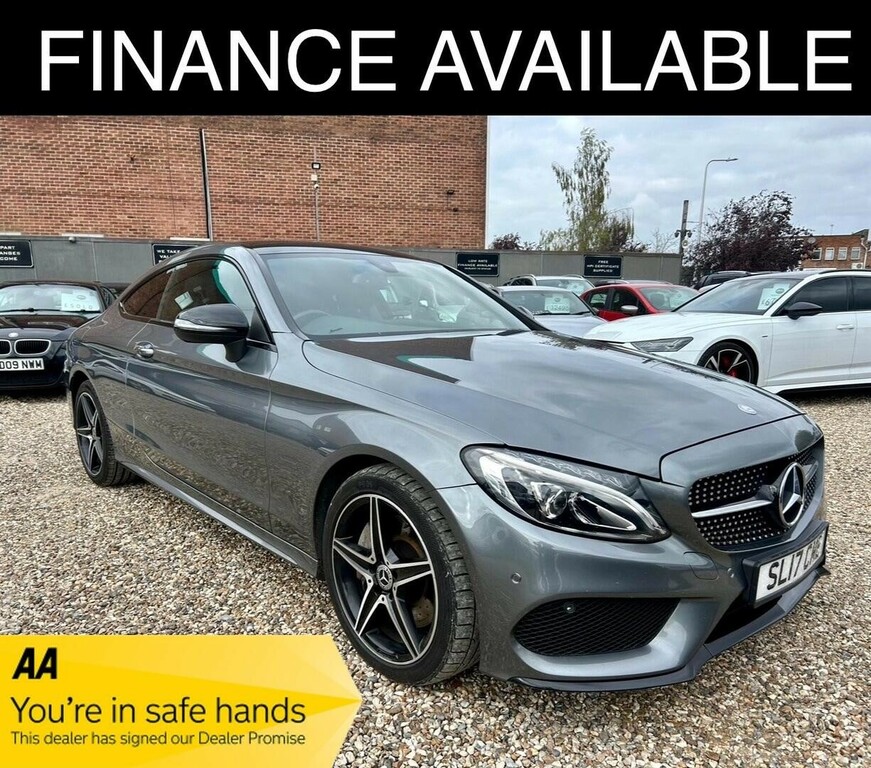 Mercedes-Benz C Class 2.1 D Amg Line Premium G-tronic Euro 6 Ss Grey