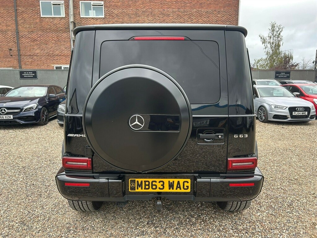 Mercedes-Benz G Class 4.0 G63 V8 Biturbo Amg Spds9gt 4Matic Euro 6 Ss MB63WAG Black #5