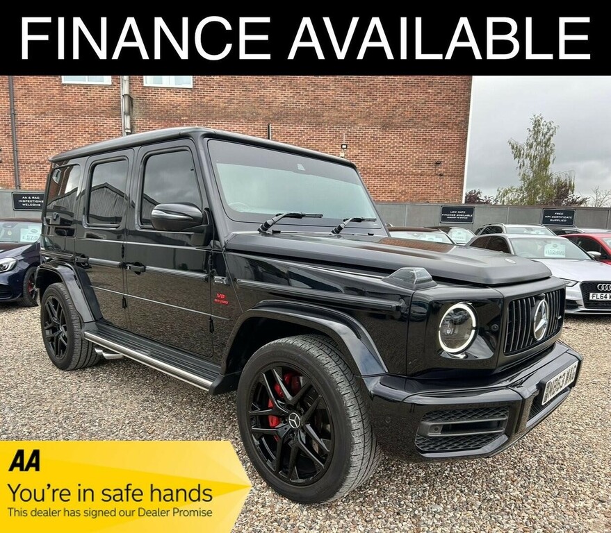Mercedes-Benz G Class 4.0 G63 V8 Biturbo Amg Spds9gt 4Matic Euro 6 Ss Black