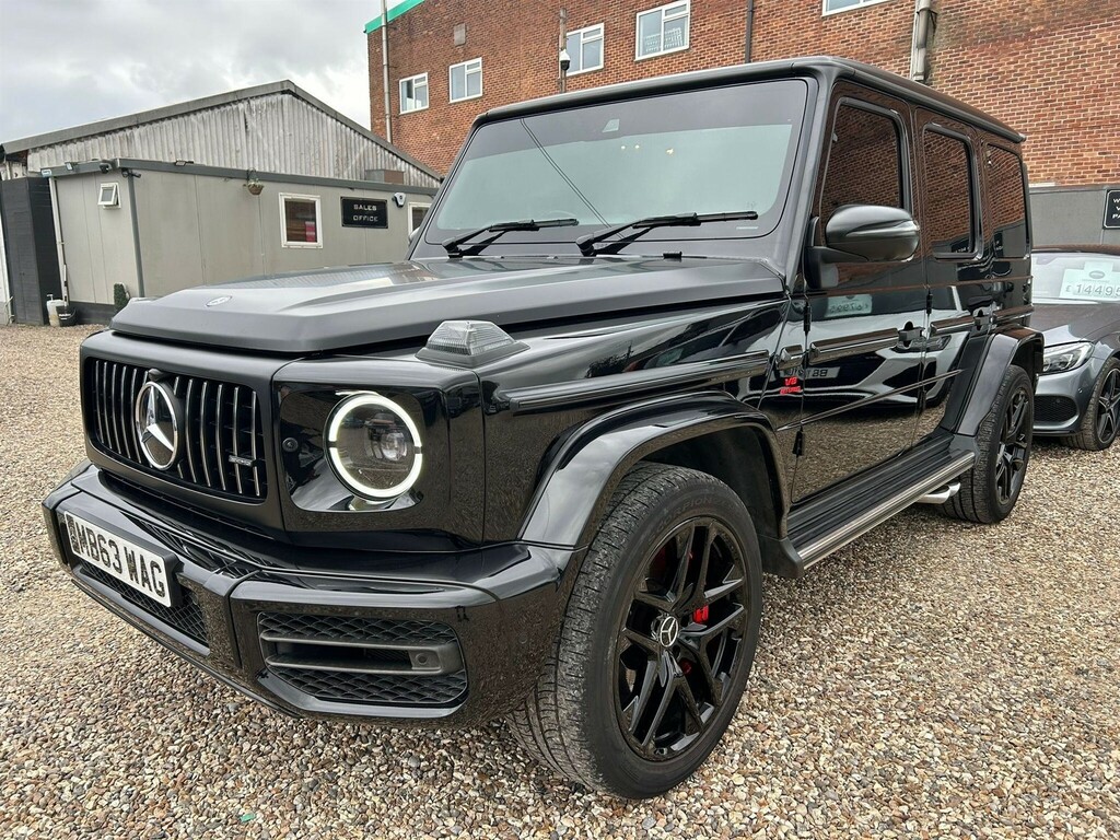 Mercedes-Benz G Class 4.0 G63 V8 Biturbo Amg Spds9gt 4Matic Euro 6 Ss MB63WAG Black #3