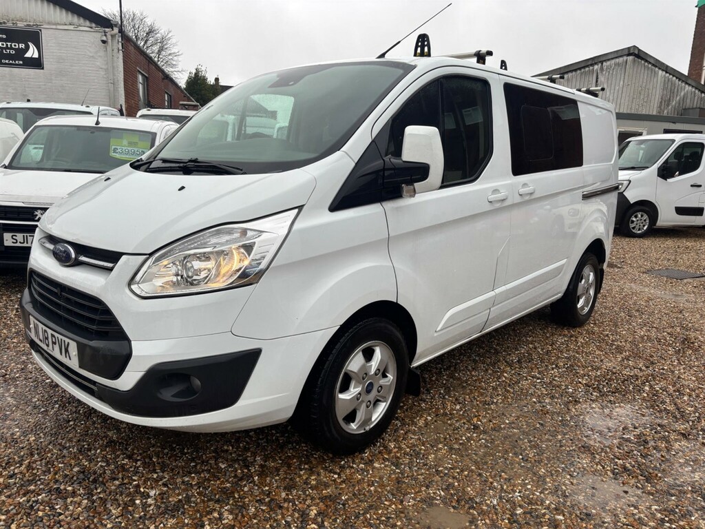 Ford Transit Custom 2.0 Tdci 290 Limited L1 H1 6Dr NL18PVK White #3