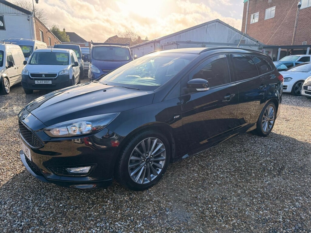 Ford Focus 1.0T Ecoboost St-line Euro 6 Ss KM17JVO Black #2