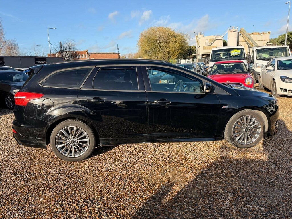 Ford Focus 1.0T Ecoboost St-line Euro 6 Ss KM17JVO Black #5