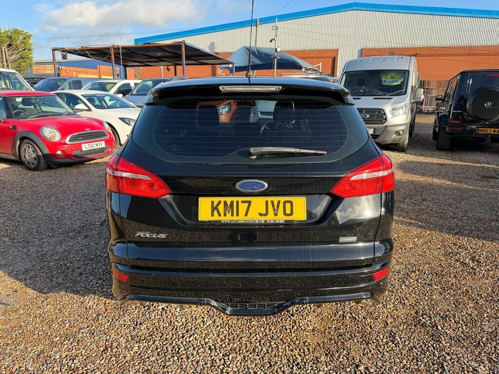 Ford Focus 1.0T Ecoboost St-line Euro 6 Ss KM17JVO Black #4