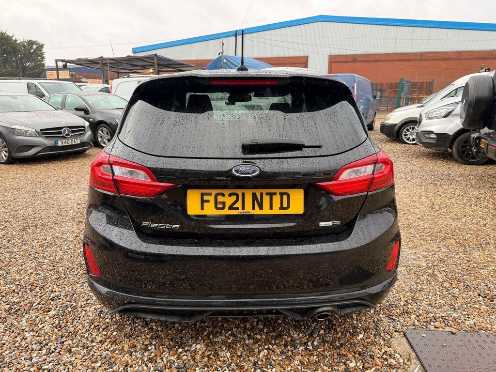Ford Fiesta 1.0T Ecoboost Mhev St-line X Edition Euro 6 Ss FG21NTD Black #4