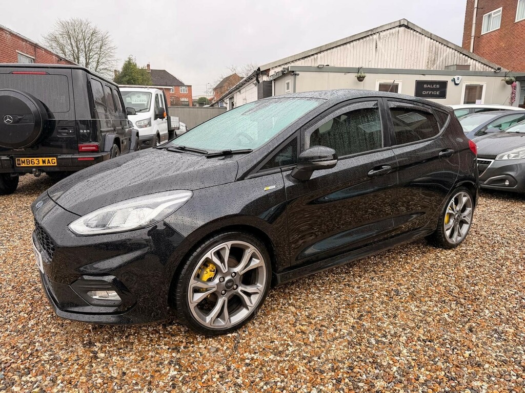 Ford Fiesta 1.0T Ecoboost Mhev St-line X Edition Euro 6 Ss FG21NTD Black #2