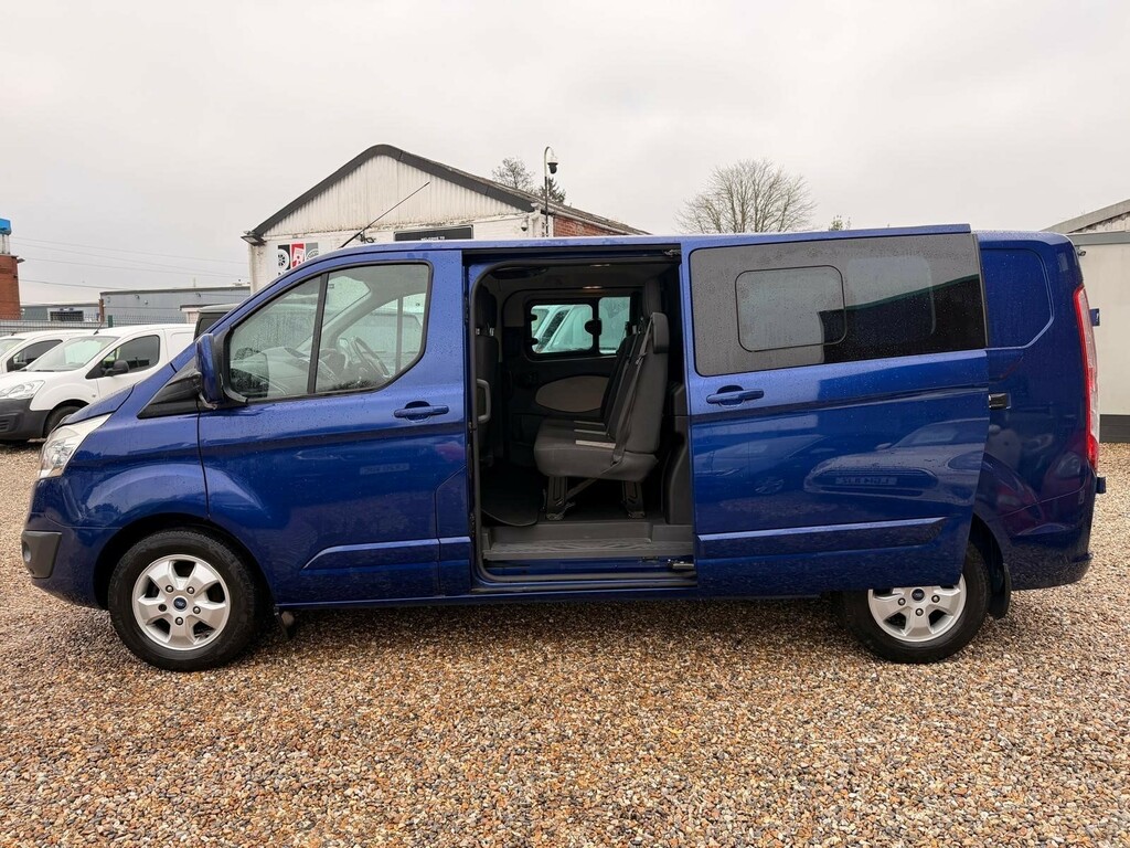 Ford Transit Custom 2.0 Tdci 290 Limited L2 H1 6Dr YP66FEH Blue #3