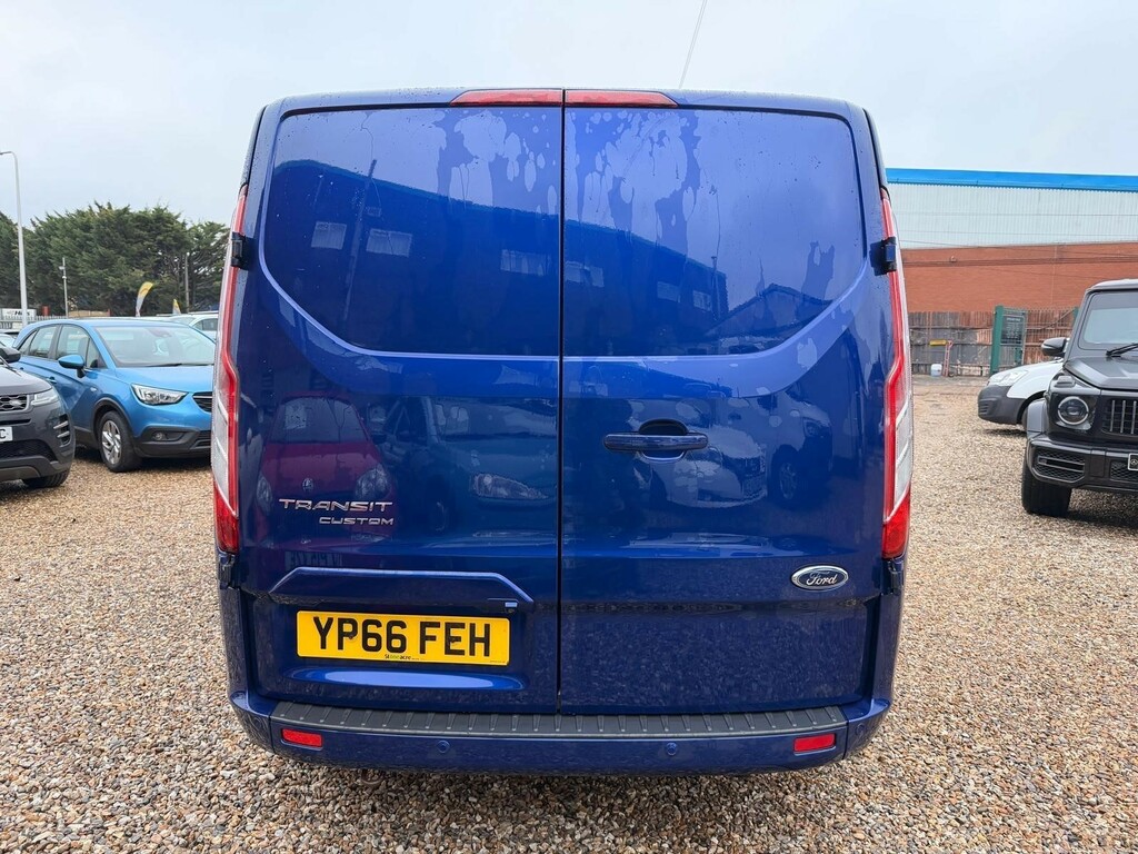 Ford Transit Custom 2.0 Tdci 290 Limited L2 H1 6Dr YP66FEH Blue #4