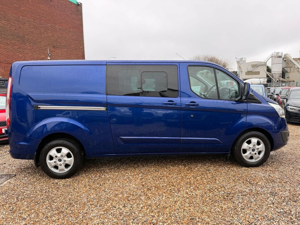 Ford Transit Custom 2.0 Tdci 290 Limited L2 H1 6Dr YP66FEH Blue #6