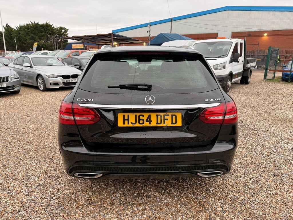 Mercedes-Benz C Class 2.1 Bluetec Amg Line G-tronic Euro 6 Ss HJ64DFD Black #5