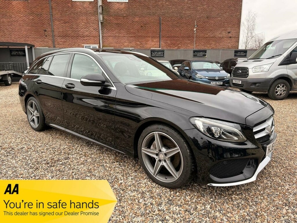 Mercedes-Benz C Class 2.1 Bluetec Amg Line G-tronic Euro 6 Ss Black