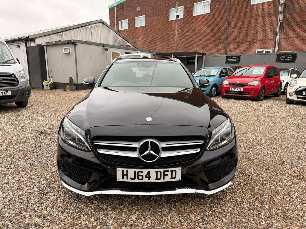 Mercedes-Benz C Class 2.1 Bluetec Amg Line G-tronic Euro 6 Ss HJ64DFD Black #2