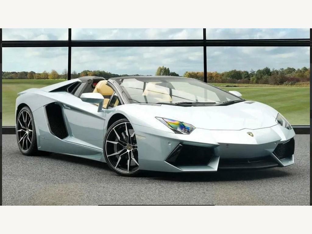Lamborghini Aventador 6.5 V12 Lp 750-4 Superveloce Roadster Isr 4Wd Euro Silver