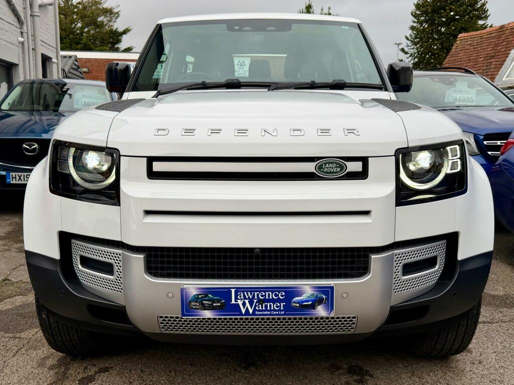 Land Rover Defender 90 2.0 P300 Se 4Wd Euro 6 Ss White #3