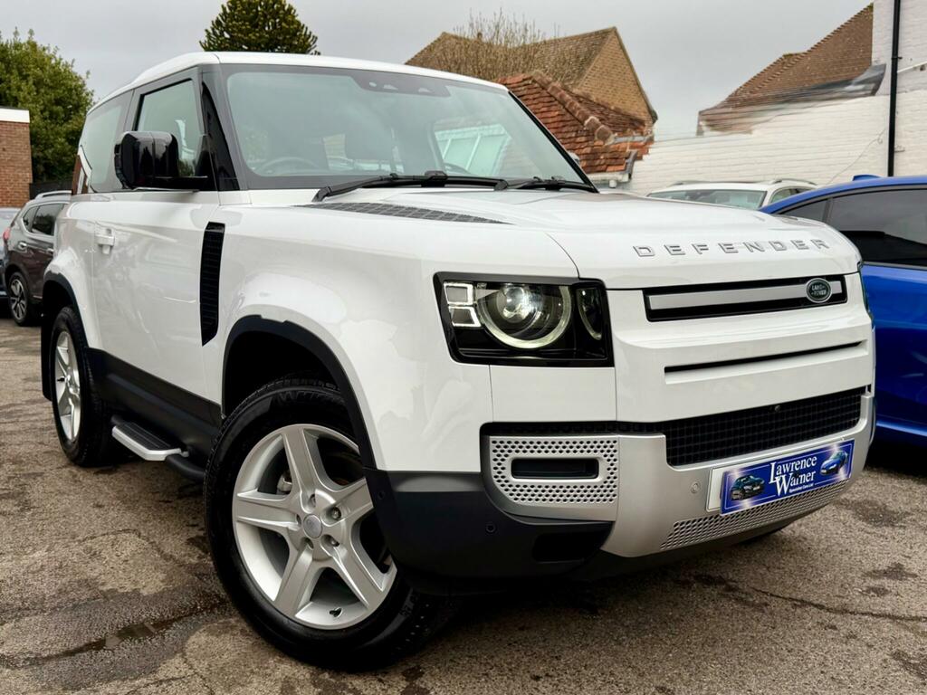 Land Rover Defender 90 2.0 P300 Se 4Wd Euro 6 Ss White #4