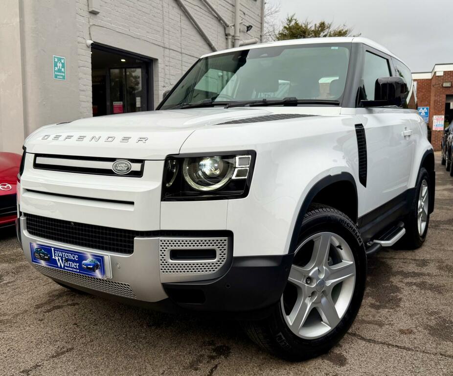 Land Rover Defender 90 2.0 P300 Se 4Wd Euro 6 Ss White #2