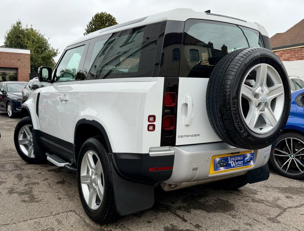 Land Rover Defender 90 2.0 P300 Se 4Wd Euro 6 Ss White #5