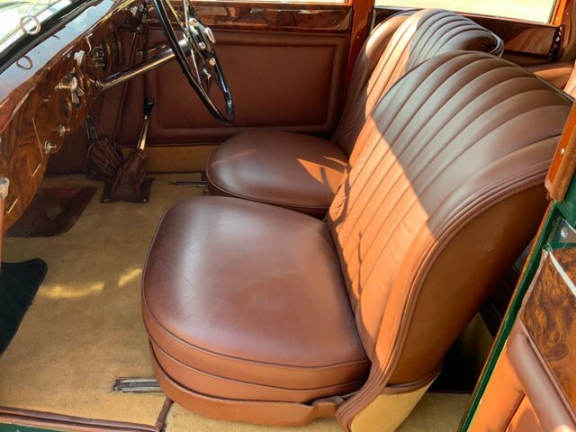 Bentley Continental 1936 Bentley Derby4-litre Sports Saloon By Freesto CYX614 Green #2