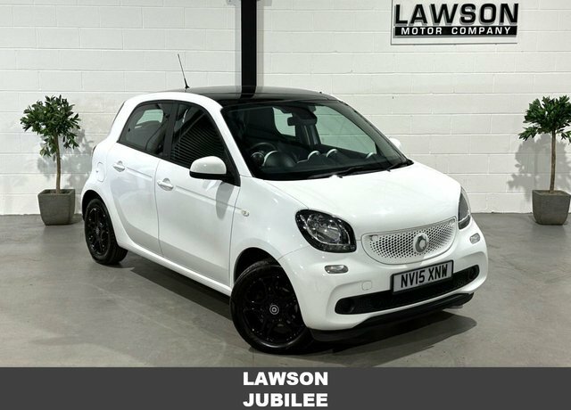 Smart Forfour 1.0 Prime Hatchback Euro 6 S S White