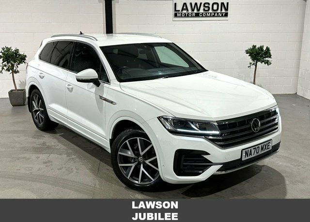 Volkswagen Touareg 3.0 Tdi V6 R-line Suv Tiptronic 4Motion White